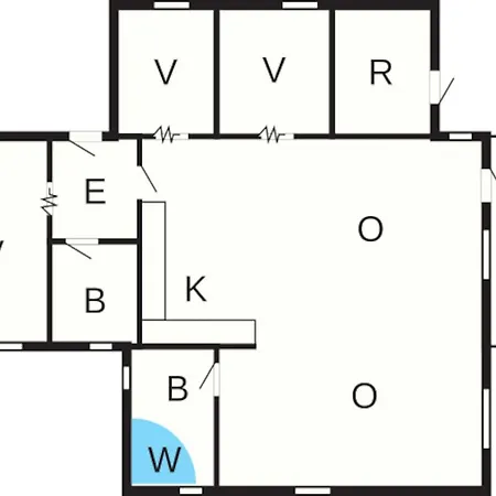 Feriehus 7 Person In Struer *