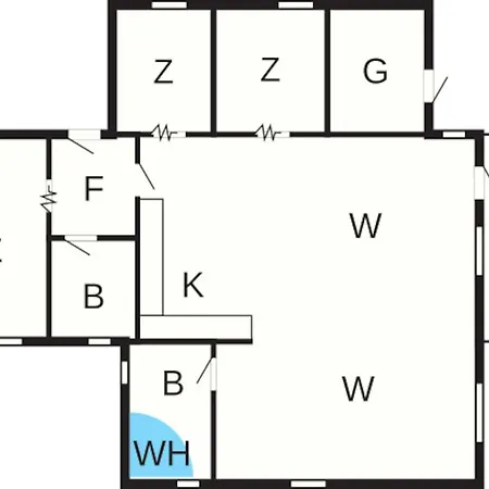 7 Person In Struer Feriehus Humlum