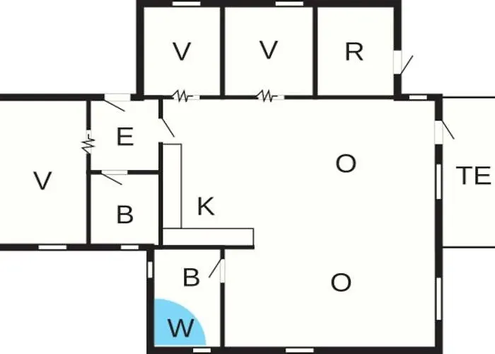 Vakantiehuis 7 Person In Struer-by Traum *